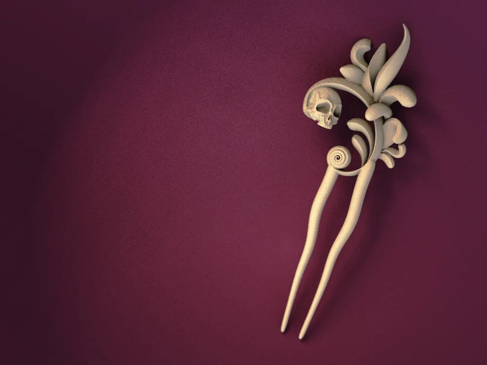 Victorian Foliage - Twist Hairpin