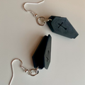 open coffin ear ring